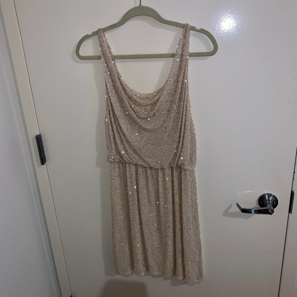 Alice + Olivia - Beaded Mini Dress - Picture 4 of 6